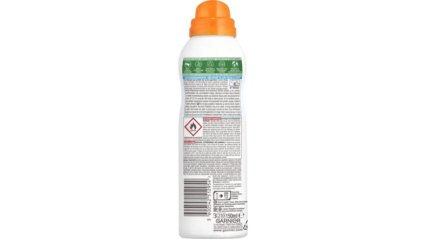 Garnier AmbreSolaire Sensitiv Kids Sonnernschutz-Spray SPF50+ 150 ml