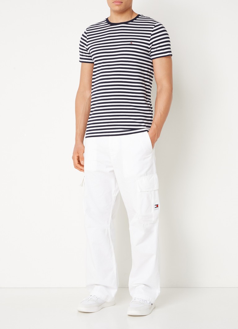 Pantaloni cargo Tommy Hilfiger Aiden cu croială dreaptă și buzunare laterale