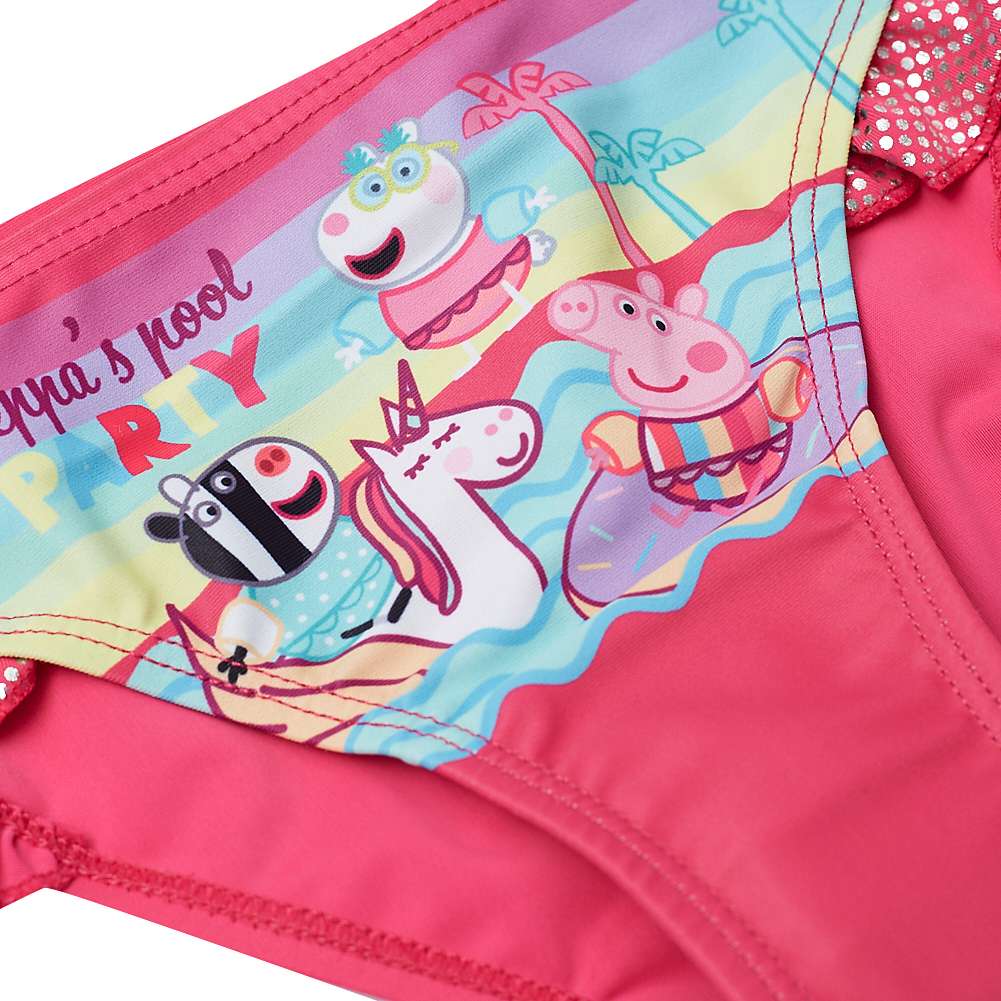 Peppa Wutz Mädchen Badehose ET1905-fushia