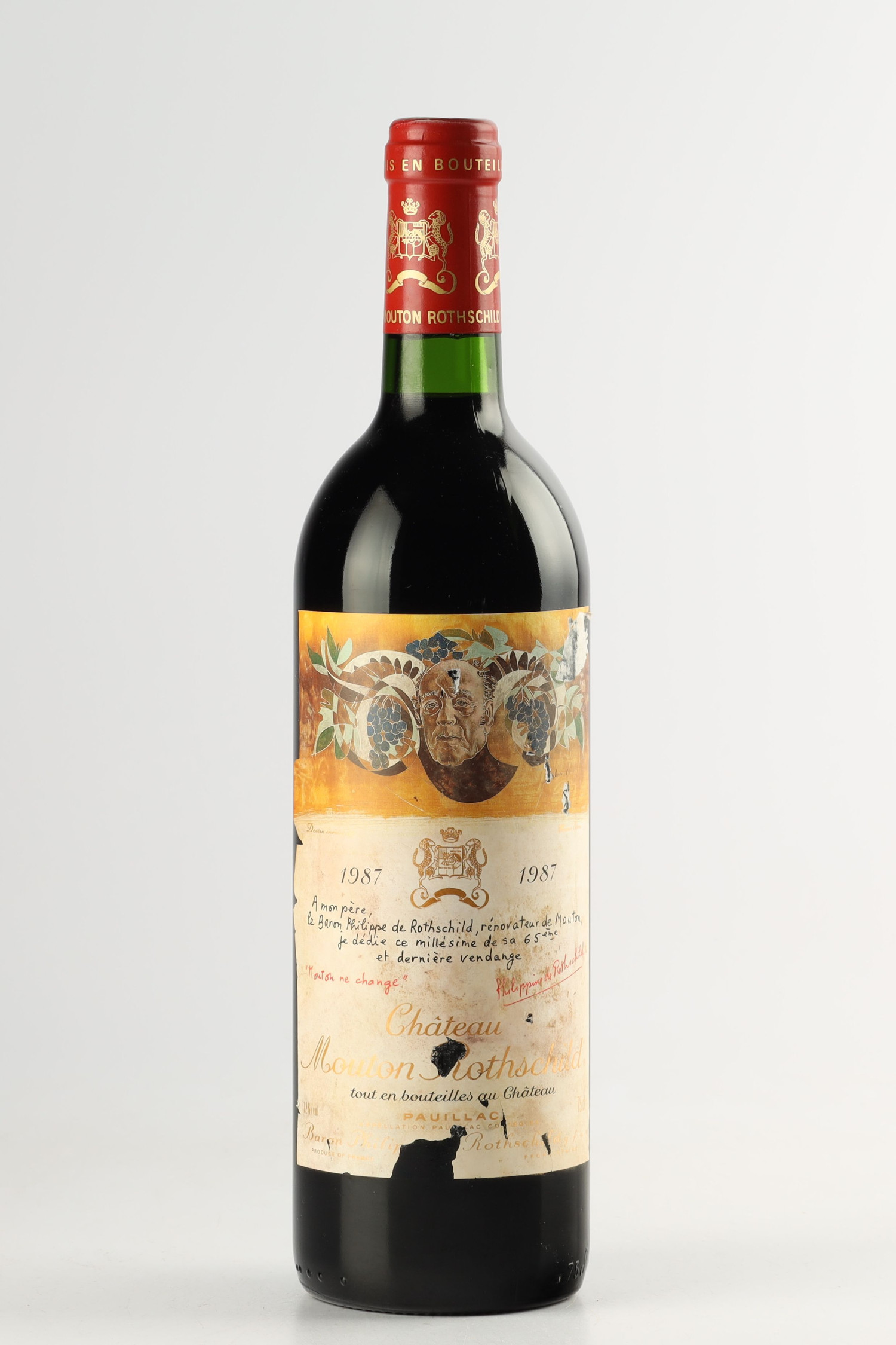 Château Mouton Rothschild 1987, Pauillac
