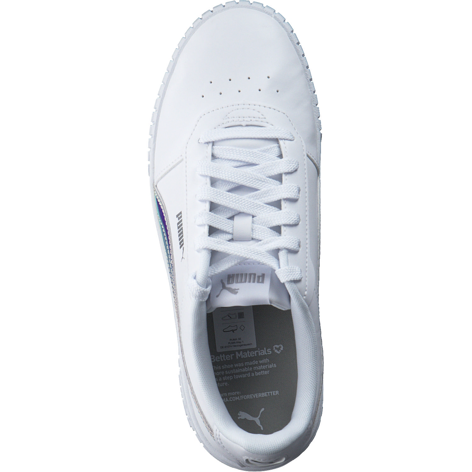 Puma Carina 2.0 Holo Jr. 387985, Sneakers, Damen, puma white/puma silver