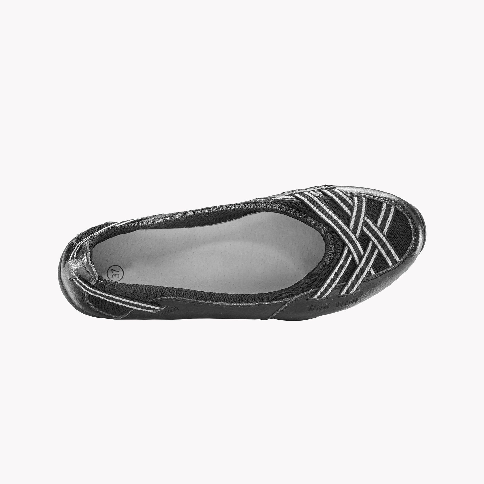 Ballerines souples en cuir