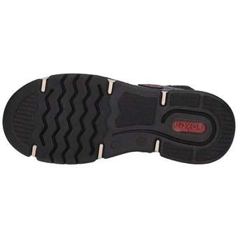 Rieker Schnürstiefelette in blau