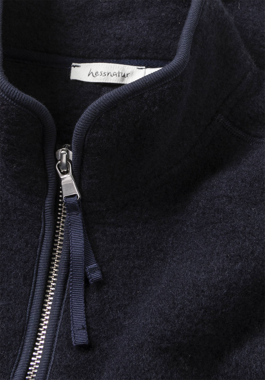 Wollfleece-Weste aus reiner Bio-Merinowolle
