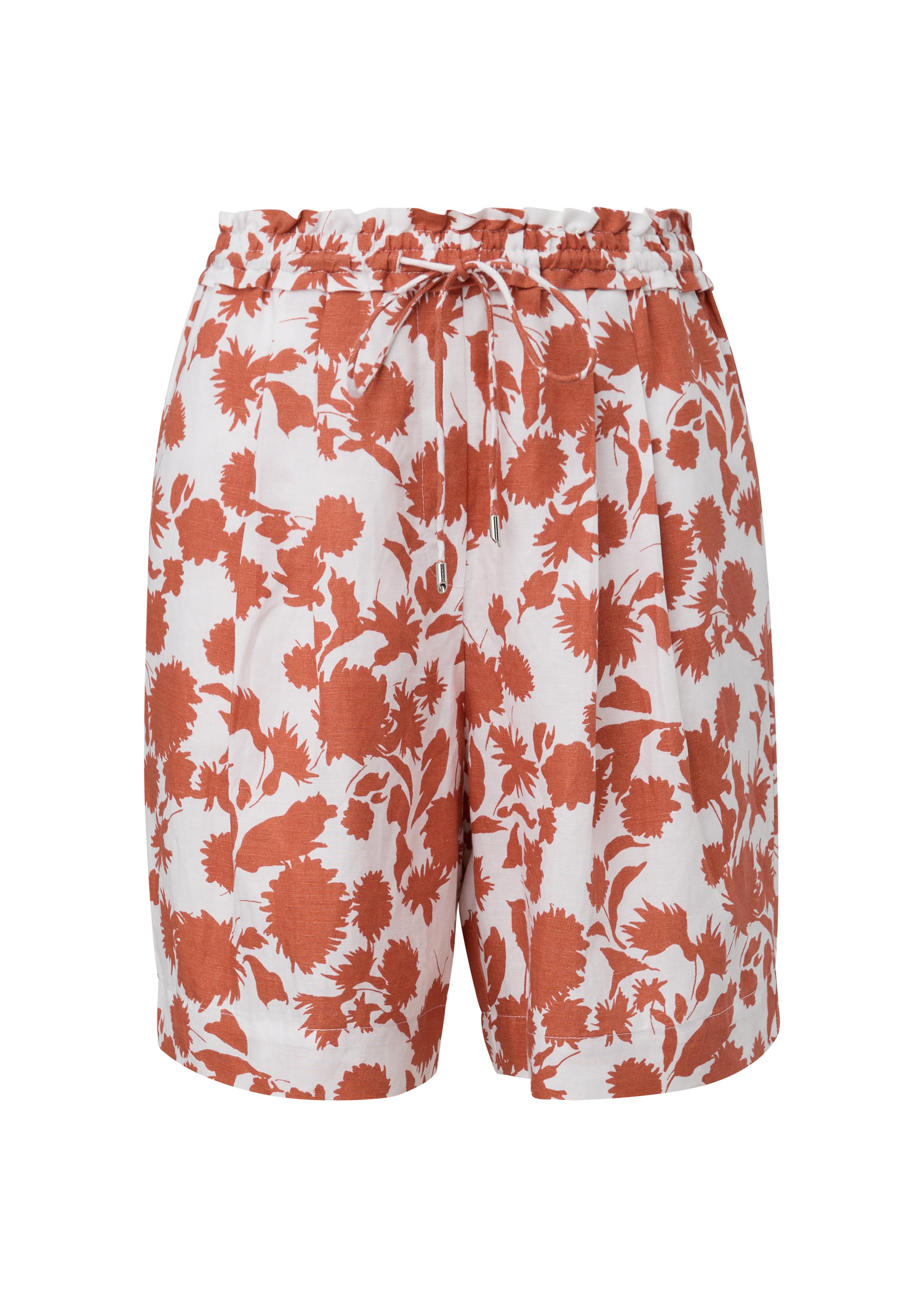 Regular: Shorts aus Leinenmix  2132087-28A2