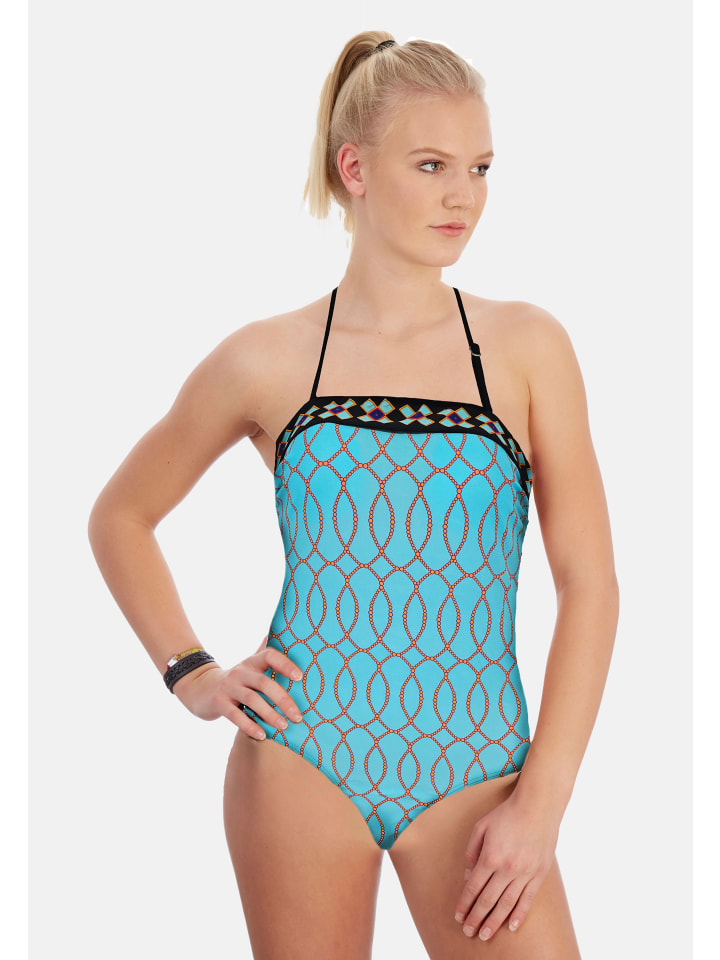 BECO the world of aquasports Badeanzug Aqua Pearl in hellblau günstig kaufen