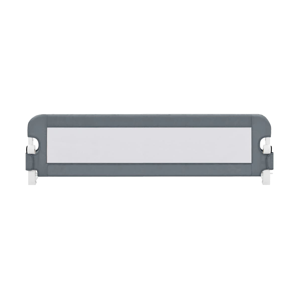 Kleinkind-Bettschutzgitter Grau 150x42 cm Polyester