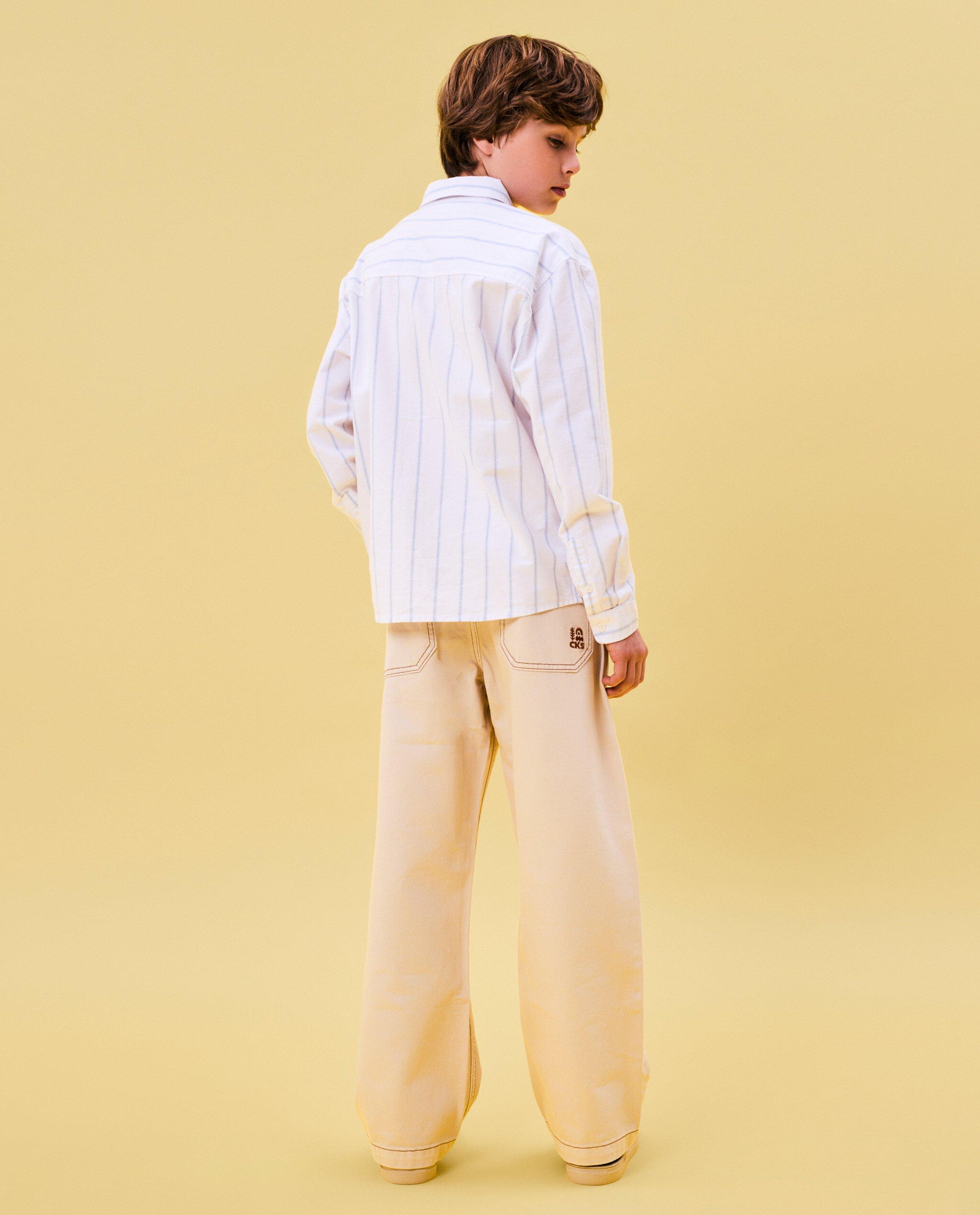 Pantaloni CKS Bej bej deschis