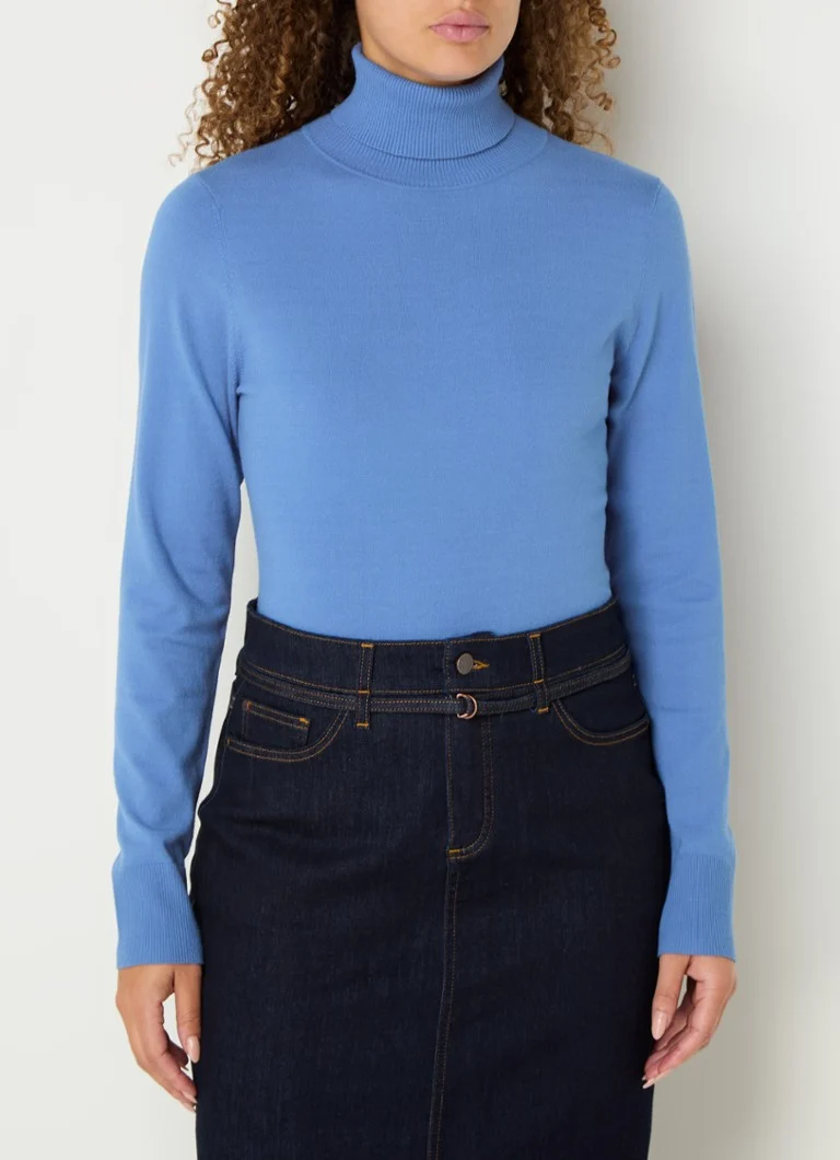Maglione a maglia fine con colletto Claudia Sträter