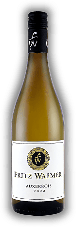 Fritz Waßmer, Auxerrois, Gutswein, trocken, 2022, Baden  Fritz Waßmer, Auxerrois, Gutswein, trocken, 2022, Baden   Jahrgang 2022 - 0,75	 Liter - Vol 11,5%
