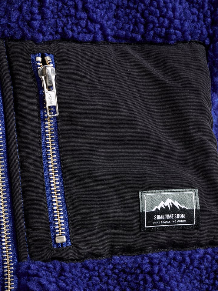 Sometime Soon Sometime Soon Reißverschluss Jacke Stmventure Fleece Kinder in NAVY PEONY günstig kaufen