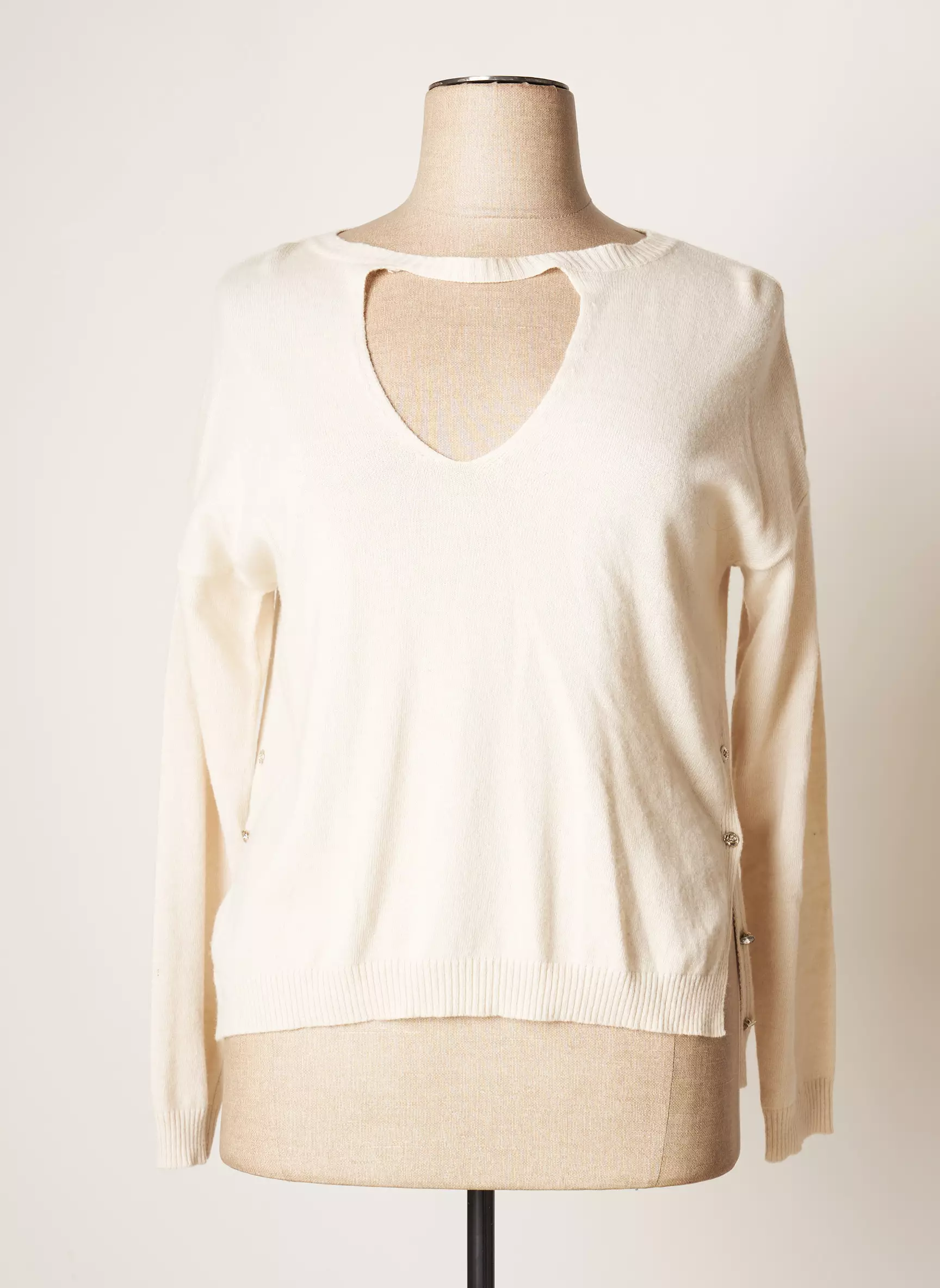 L Atelier D Anna Pulls Femme couleur beige