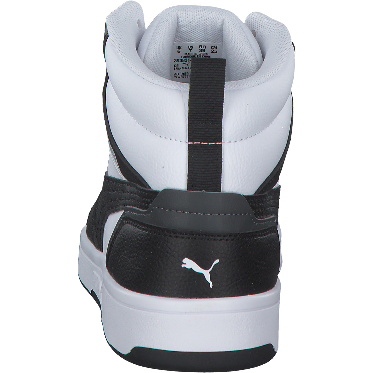 Puma Rebound v6 Mid Jr. 393831, Stiefel, Schwarz