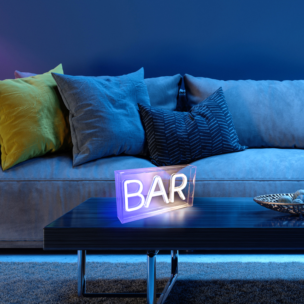 Neon-LED-Tischleuchte Neon-Bar