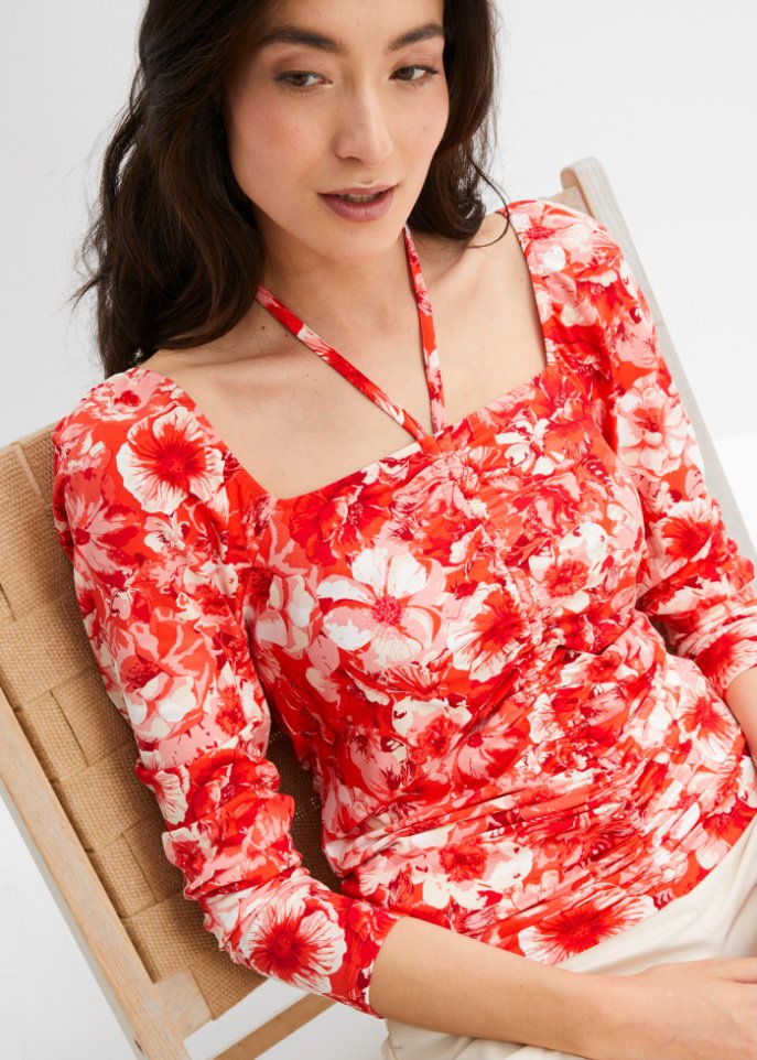 Shirt mit Ballonärmeln