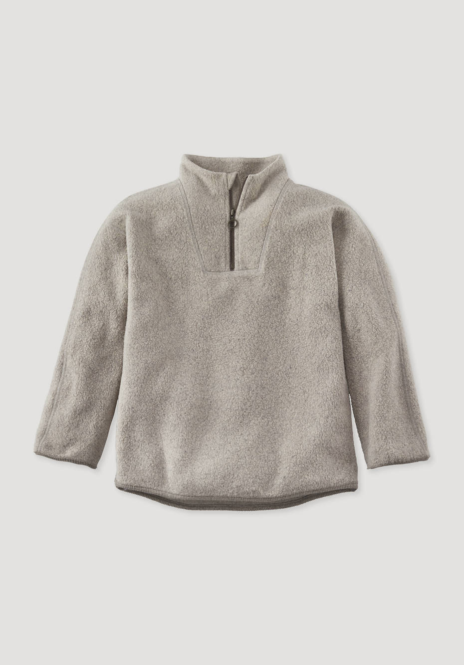 Fleece Sweater BetterRecycling aus reiner Bio-Baumwolle