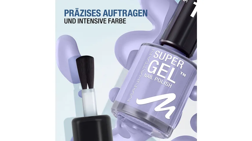 MANHATTAN Super Gel Nagellack 12 ml 290 - 290 Purple Haze