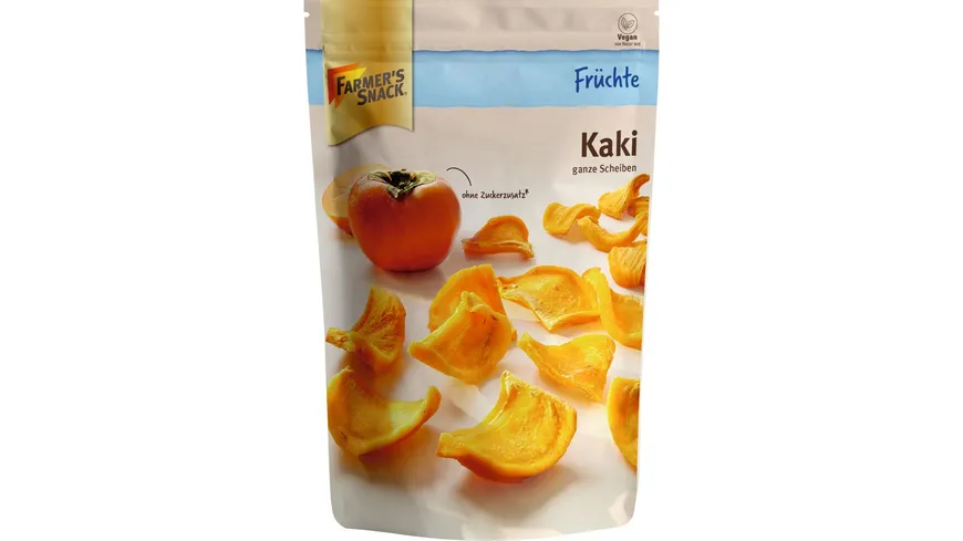 FARMER'S SNACK Kaki ganze Scheiben 125 g