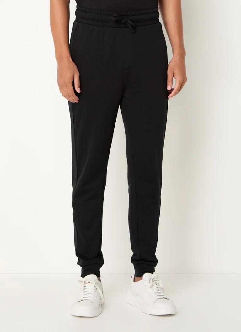 Pantaloni de trening de culoare asortată cu logo-ul HUGO BOSS