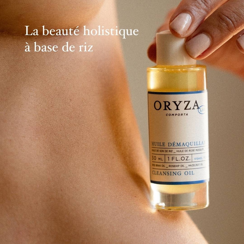 oryza lab Huile démaquillante Huile de soin démaquillante visage & yeux