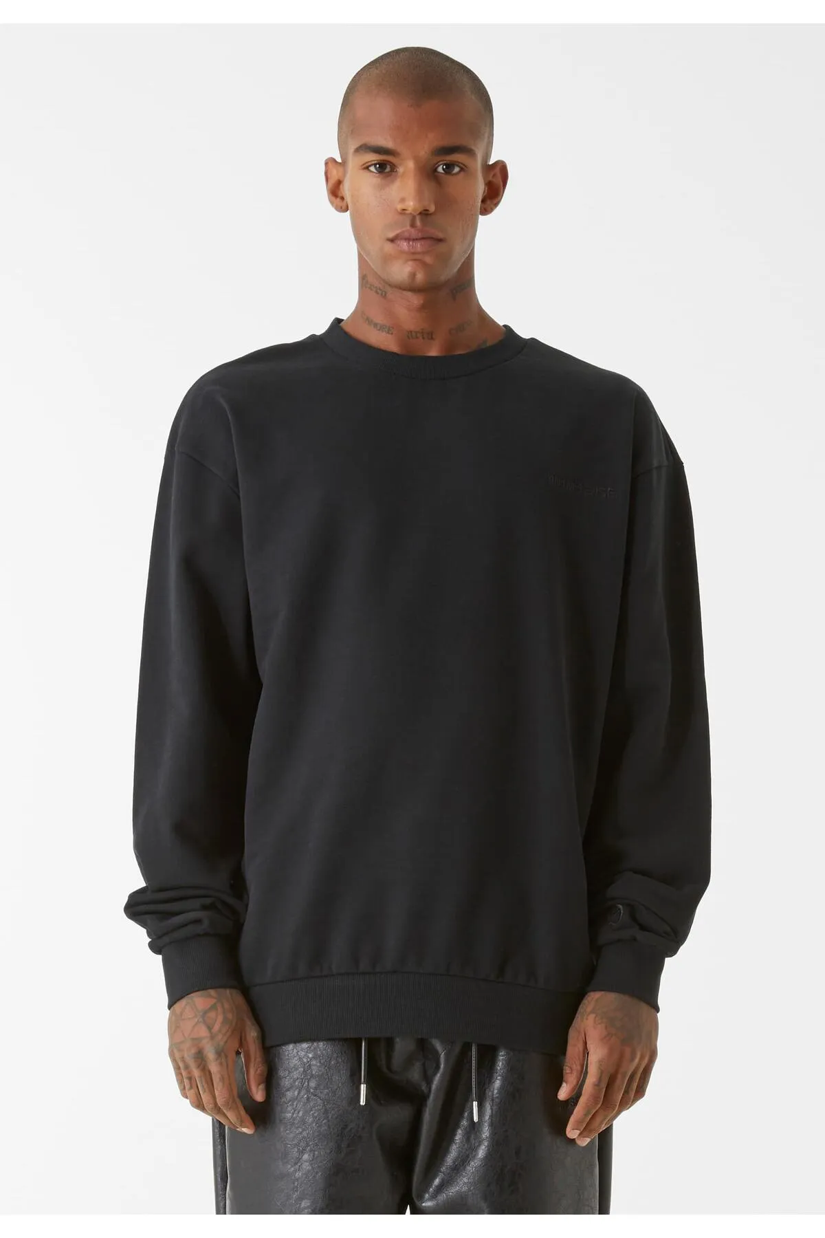 9N1M SENSE  Sweatshirt - Schwarz - Regular Fit