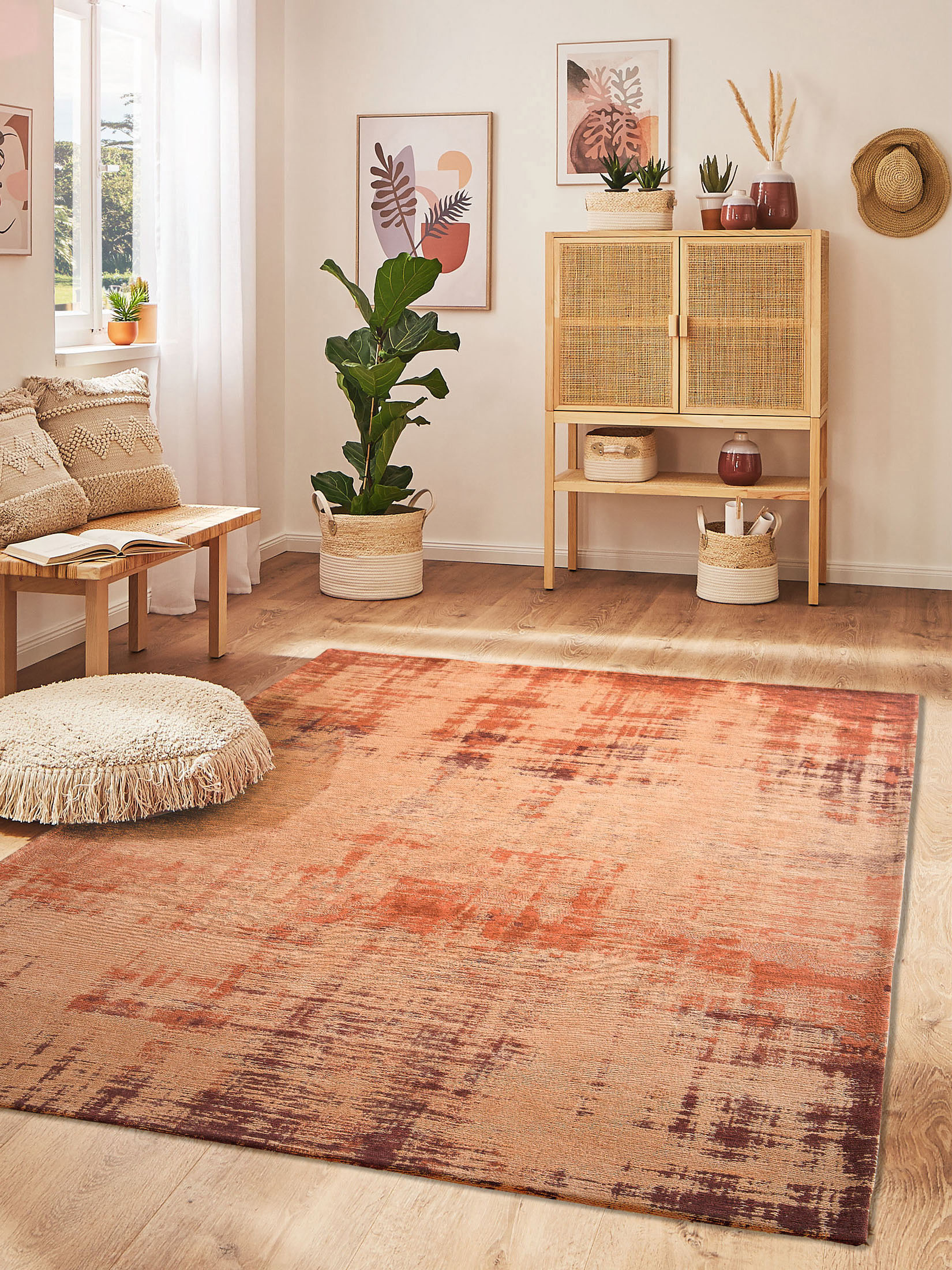 Treviso Vintage-Teppich, Apricot