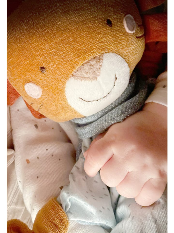 Sigikid Schnuffeltuch Löwe in blau/orange günstig kaufen onesize
