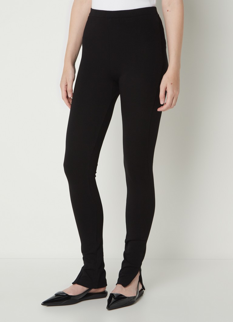 Leggings a vita media TOTEME con cerniera