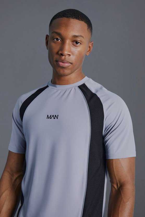 Man Active Colorblock T-Shirt
