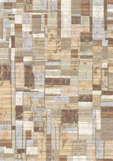 Webteppich Exellenza Grau-Braun 160 x 230 cm