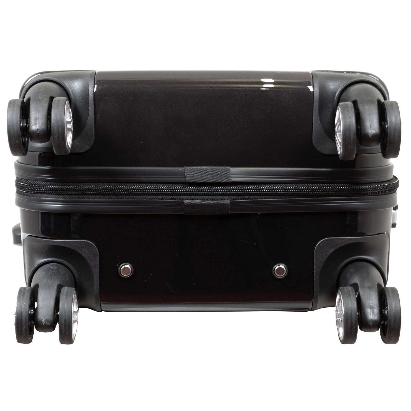 Trendyshop365 Hartschalen-Trolley Katze, Reisekoffer bunt mit Tier-Motiv, 3 Größen, 4 Rollen, Zahlenschloss, Polycarbonat, Dehnfalte