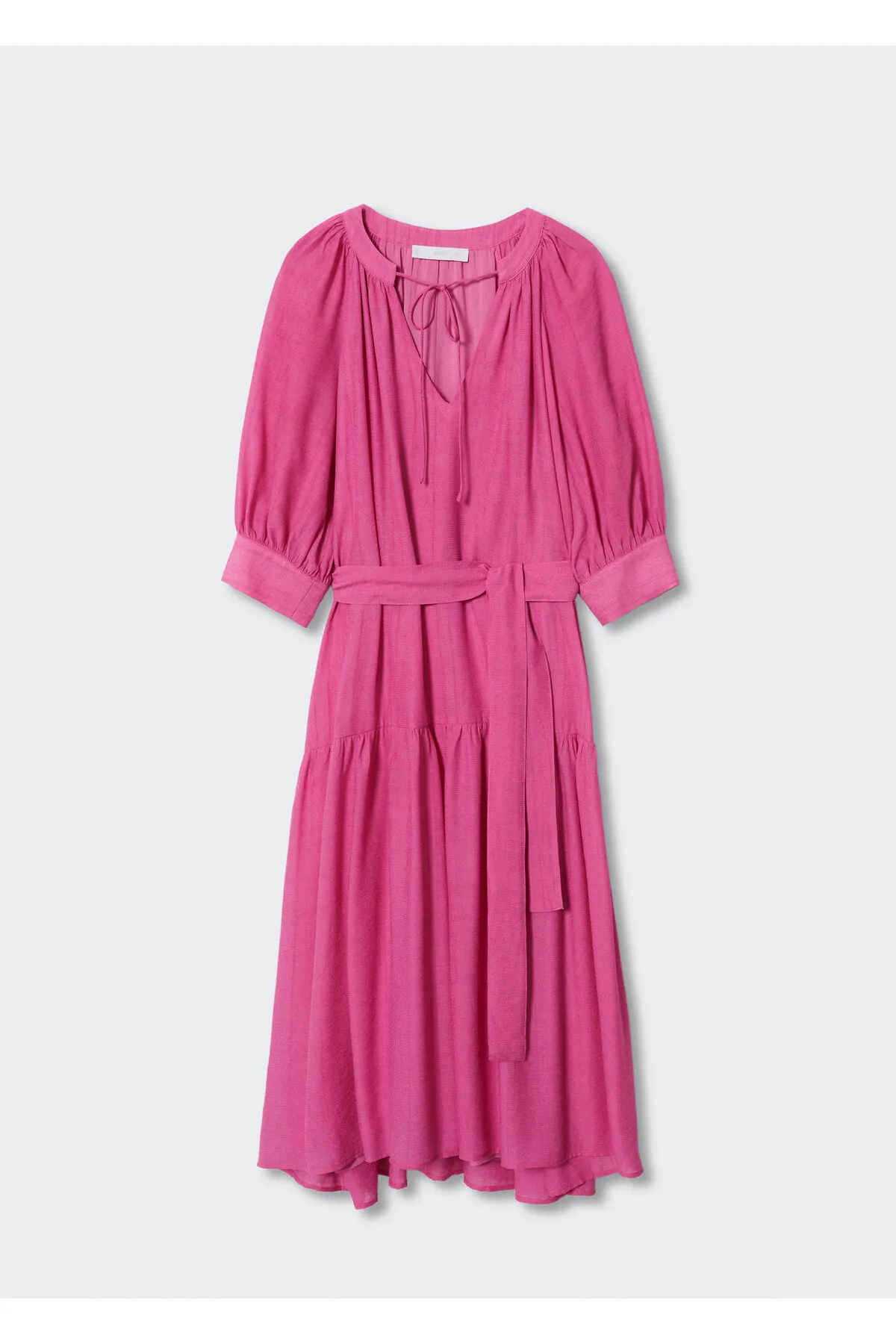 MANGO  Fuchsia Damenkleid 37065818
