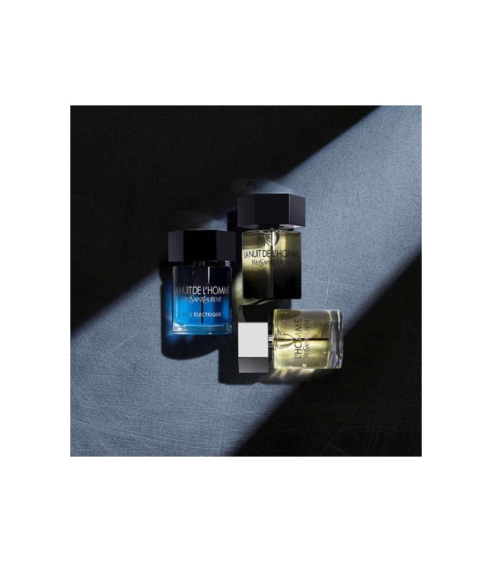 YVES SAINT LAURENT-LA NUIT DE L'HOMME BLEU ELECTRIQUE-Eau de toilette intense