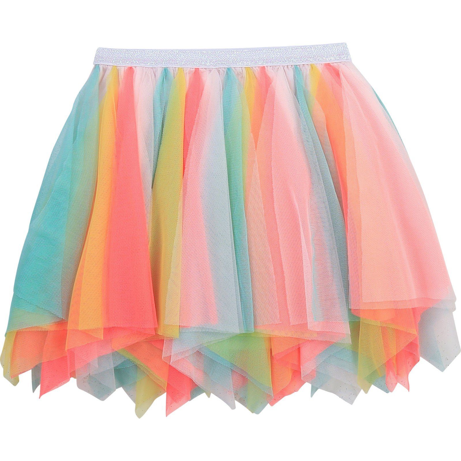 Billieblush Midirock Billieblush Pettycoat Mesh Tutu Meshrock mehrfarbig mit Glitzer