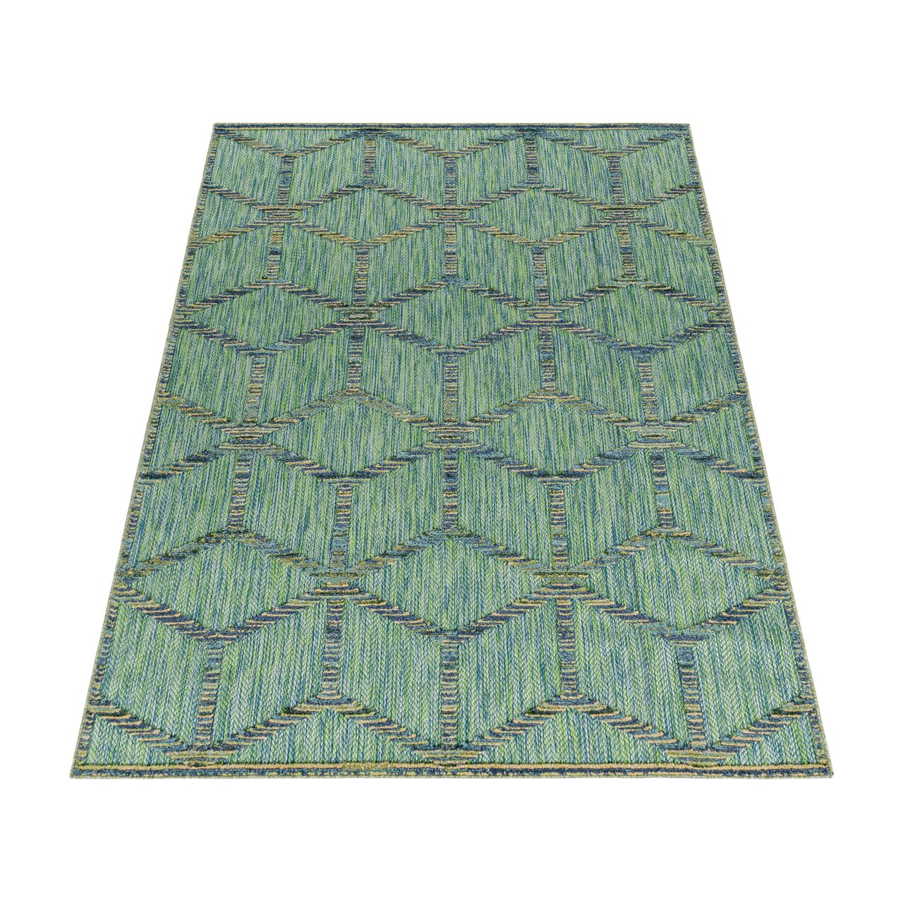 Ayyildiz Teppich, BAHAMA 5151, GREEN, 80 x 250 cm