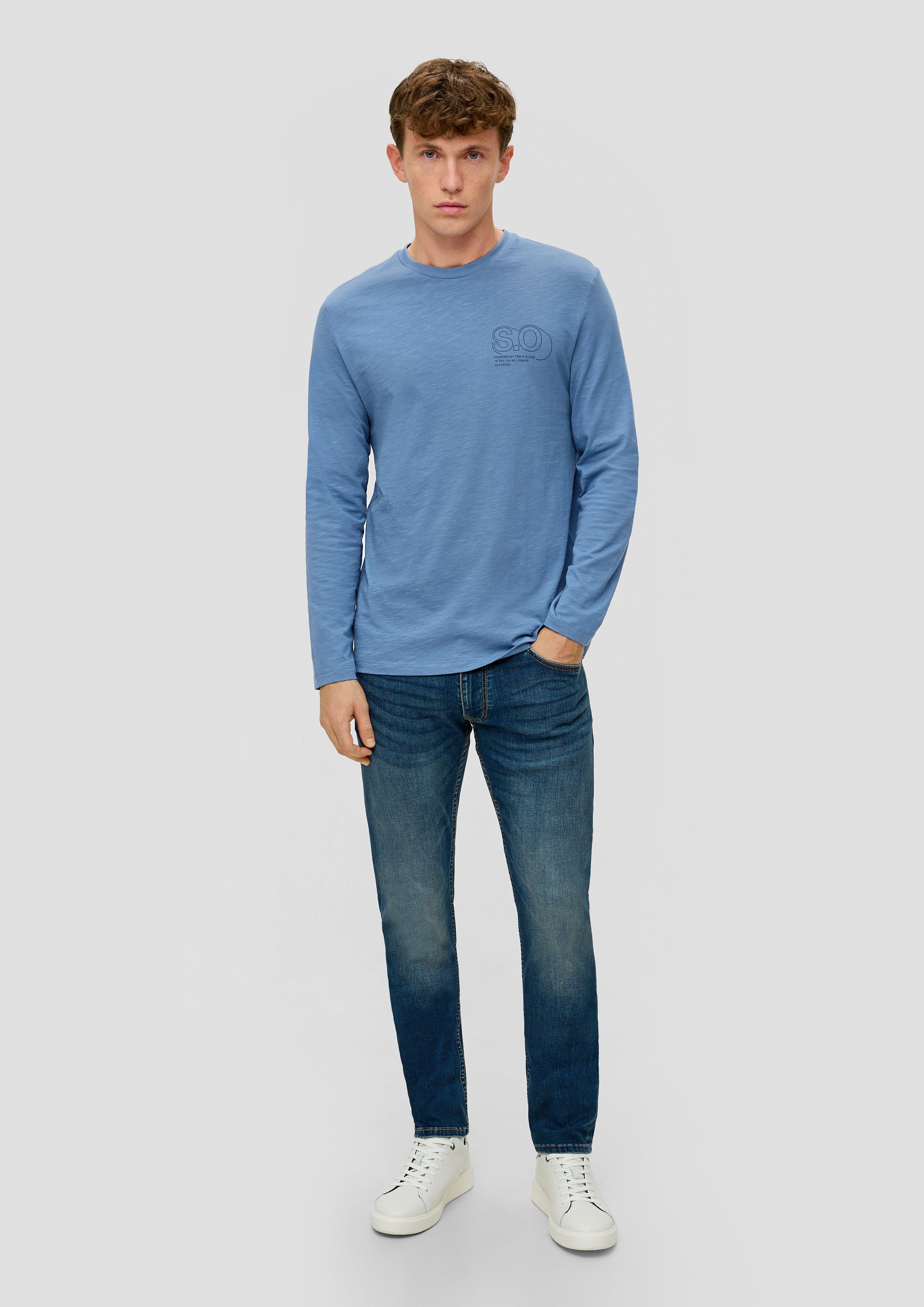 Langarmshirt mit Logo-Print  2145804-54D1