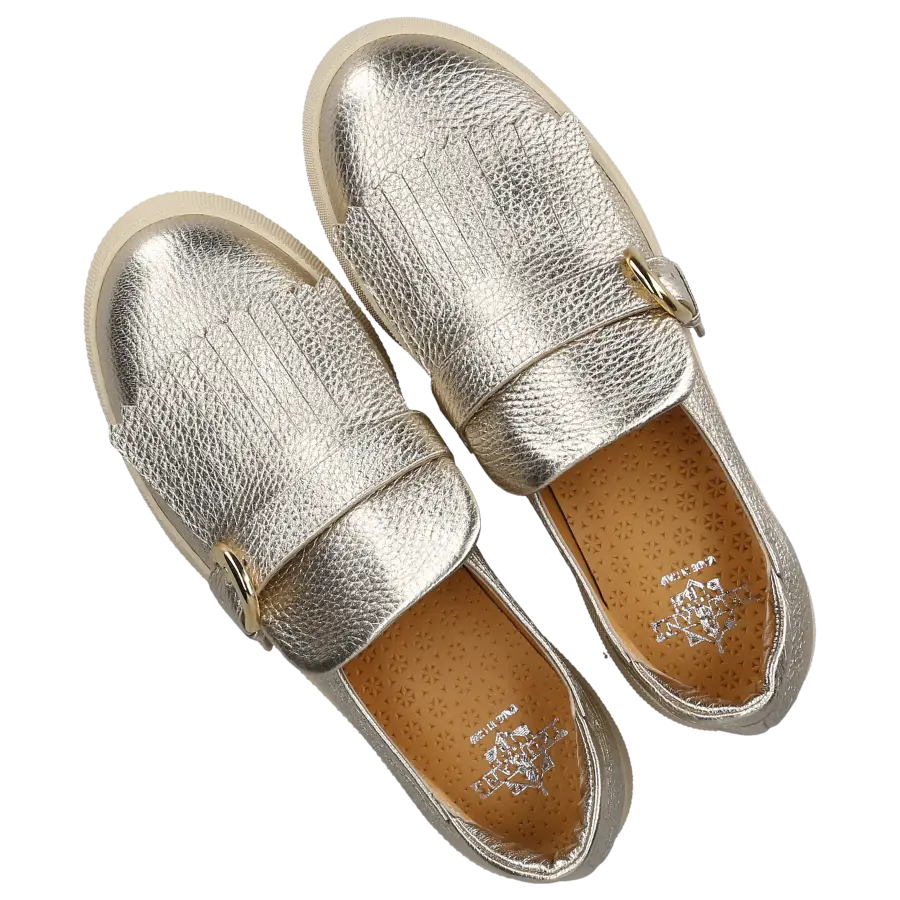 Truman's - Slip Ons 9700 Kalbsleder - gold