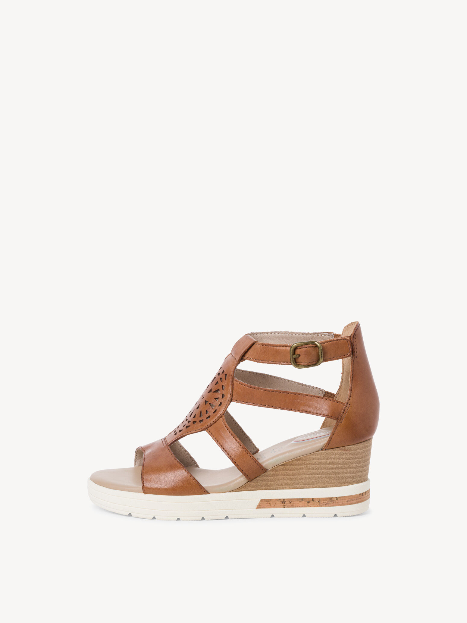 Sandale en cuir - marron