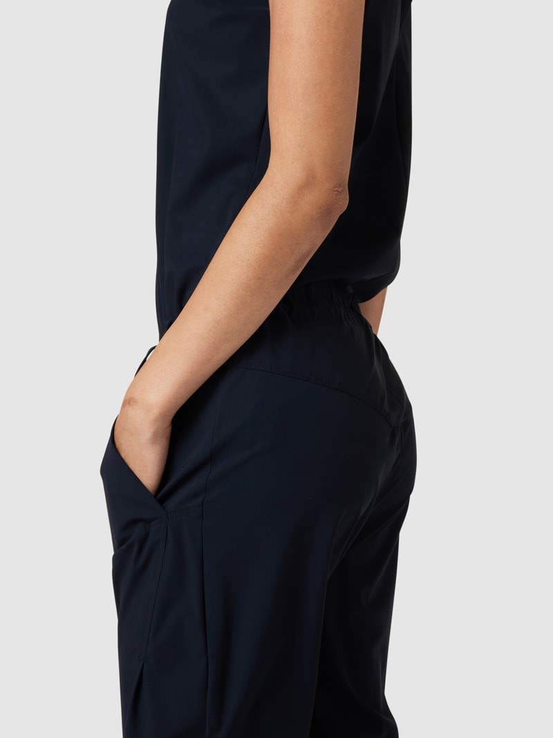 Jumpsuit mit seitlichen Eingrifftaschen Modell GIRA JUMPY in marineblau