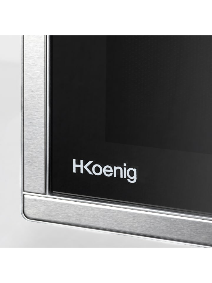 HKoenig Mikrowelle mit Grill VIO7  in Silber günstig kaufen onesize