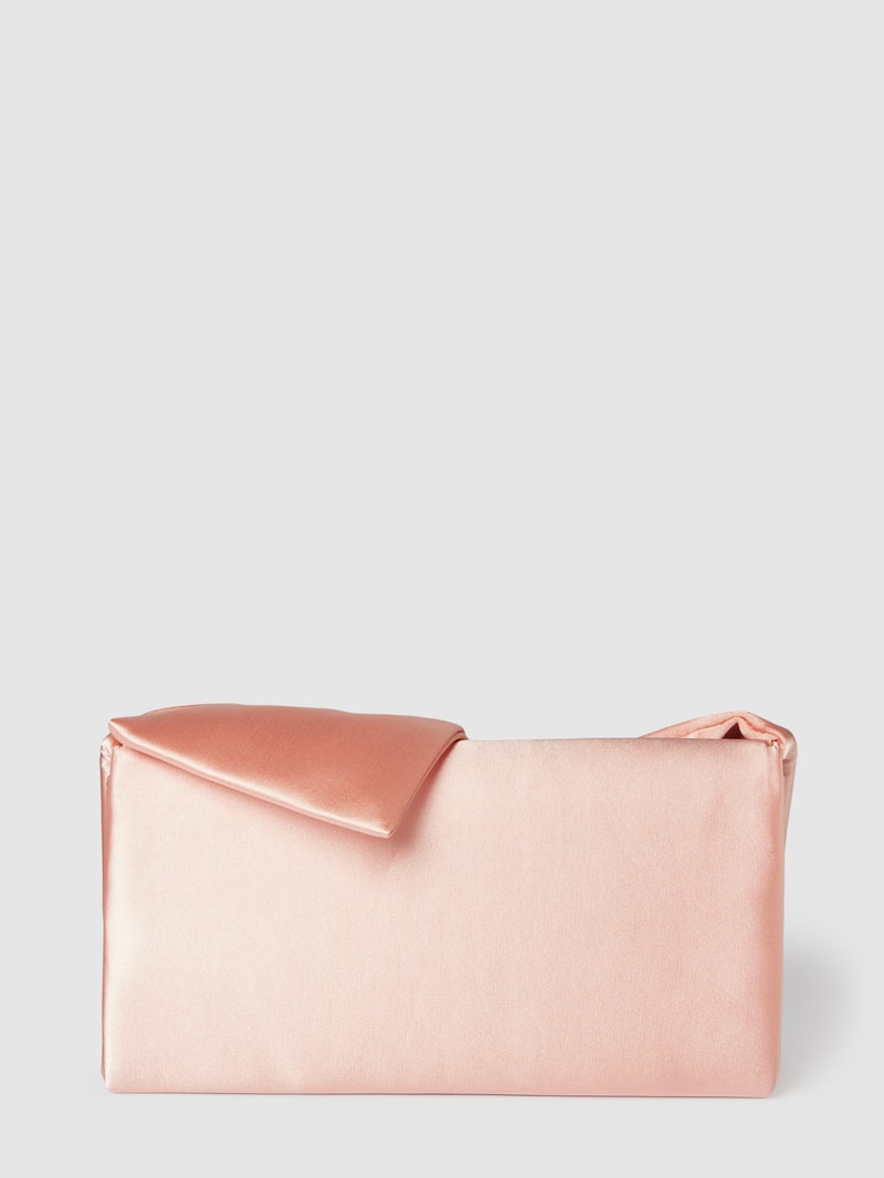 Pochette mit Strasssteinbesatz Modell 'SERA POCHETTE C/FIOCCO' in rosé
