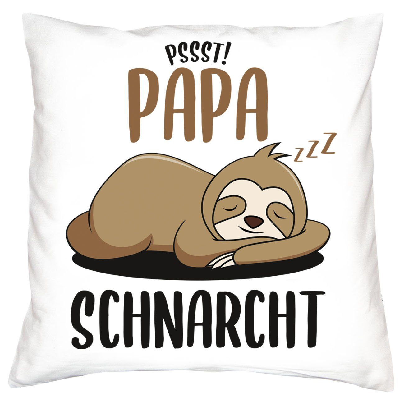 Soreso® Dekokissen Geschenk Set Mama Papa Weihnachten 2 Kissen Eltern Weihnachtsgeschenk, Geschenk-Set