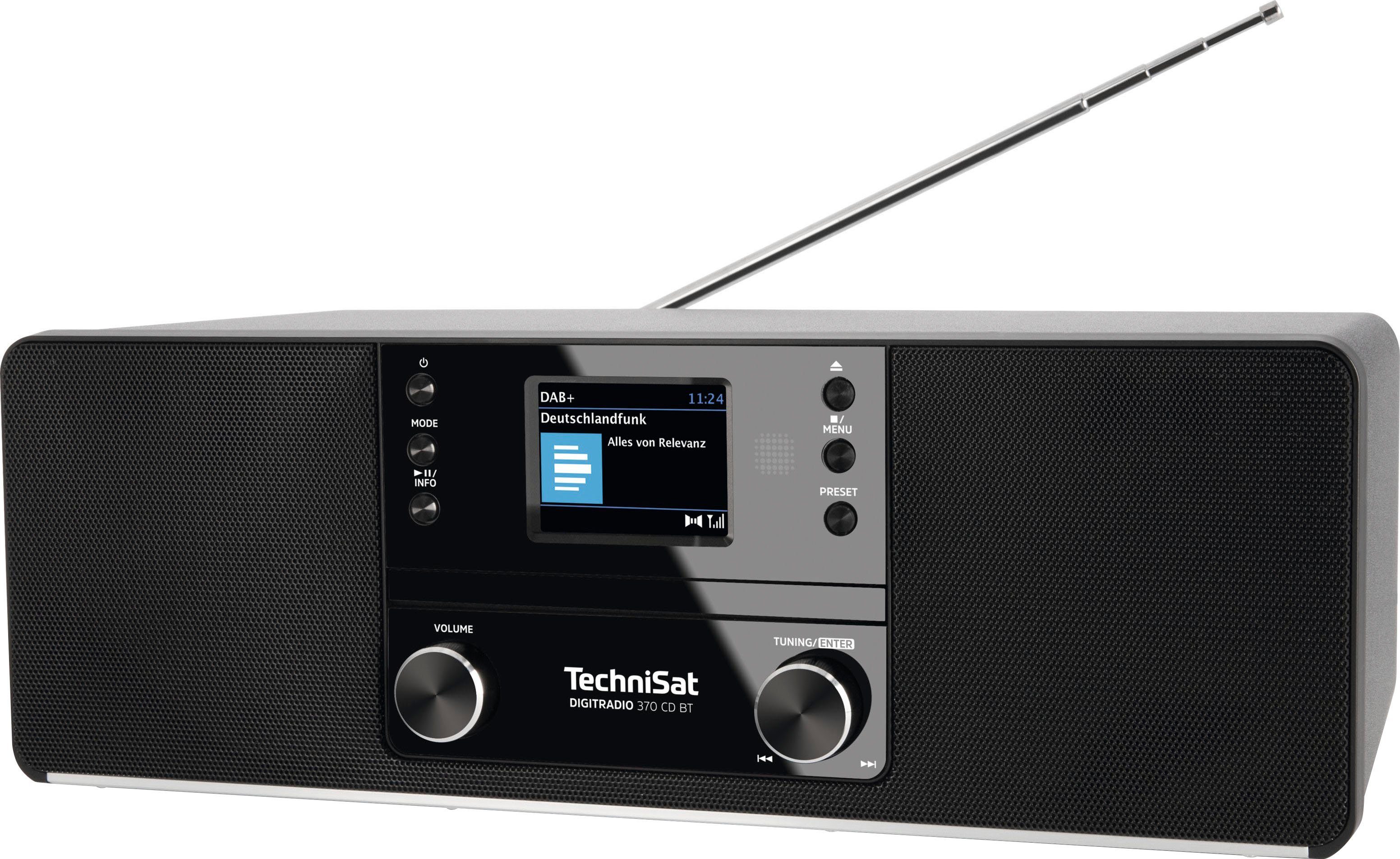 TechniSat DIGITRADIO 370 CD BT Digitalradio (DAB) (Digitalradio (DAB), UKW mit RDS, 10 W)
