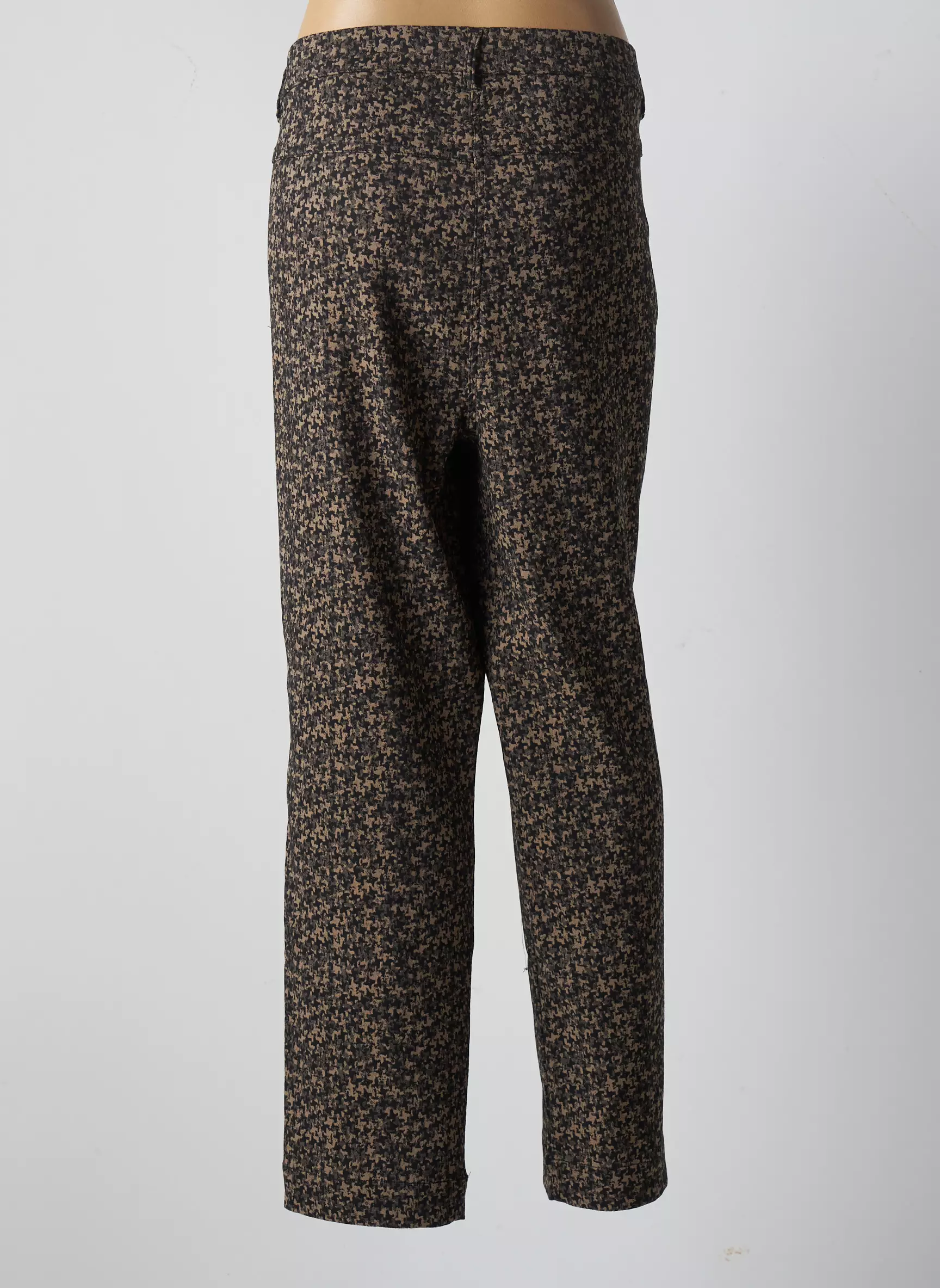 Brandtex Pantalons Droits Femme couleur marron