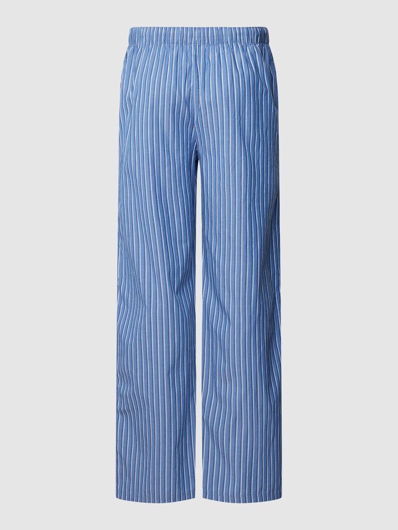 Pyjama-Hose mit Tartan-Karo in blau