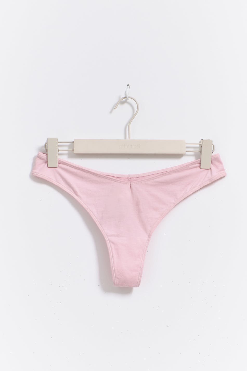 V-shaped cotton thong