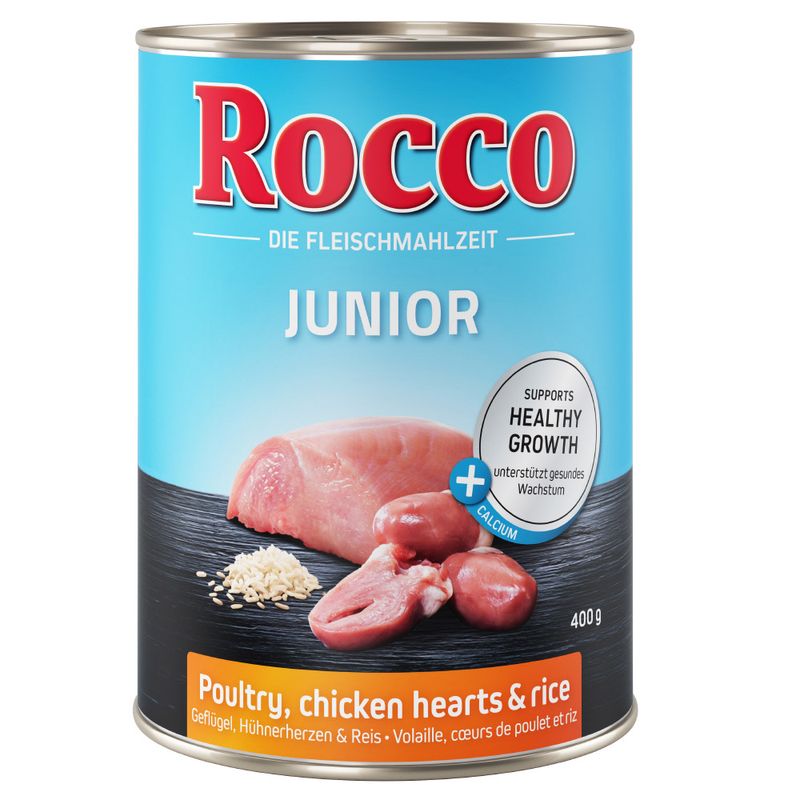 Josera Kids & Rocco Junior Geflügel mit Hühnerherzen