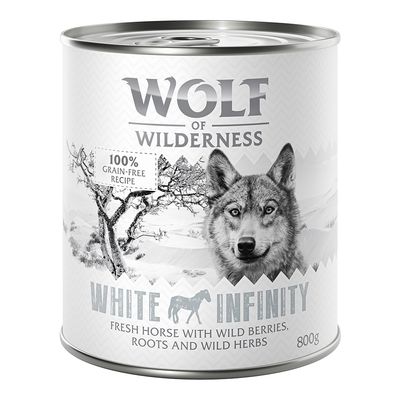 Sparpaket Wolf of Wilderness Adult 24 x 800 g - Single Protein