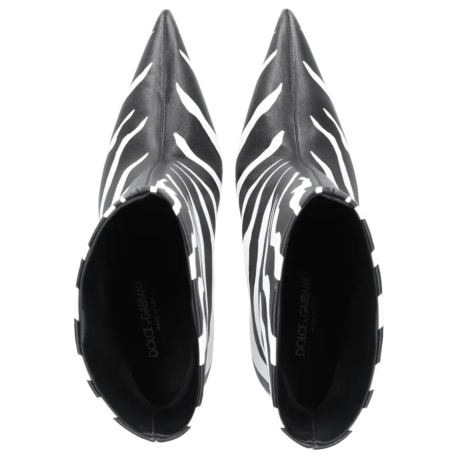Dolce & Gabbana - Stiefeletten LOLLO 105 Nappaleder - schwarz