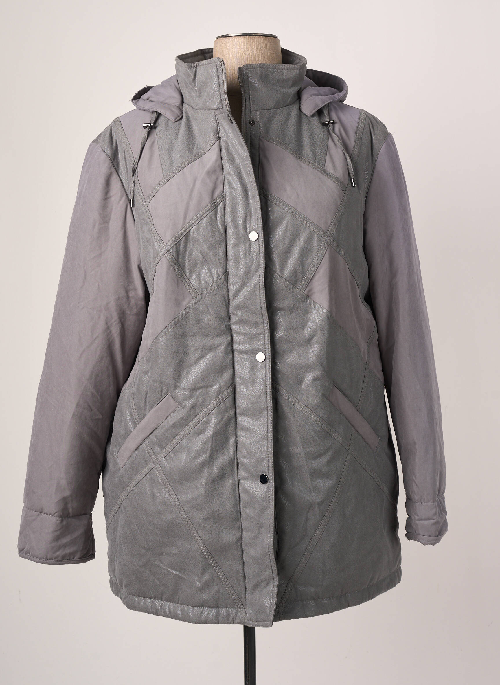 Damart Parkas Femme couleur gris